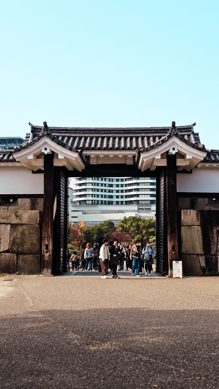 ORYO Tokyo Japanese Traditional Gate and Modern Building
